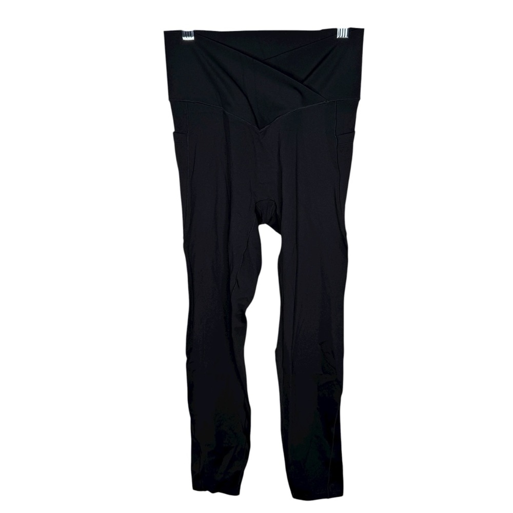 NWT Halara UltraSculpt High Waist Tummy Control Leggings Black 7/8 Length Size M - Picture 3 of 8